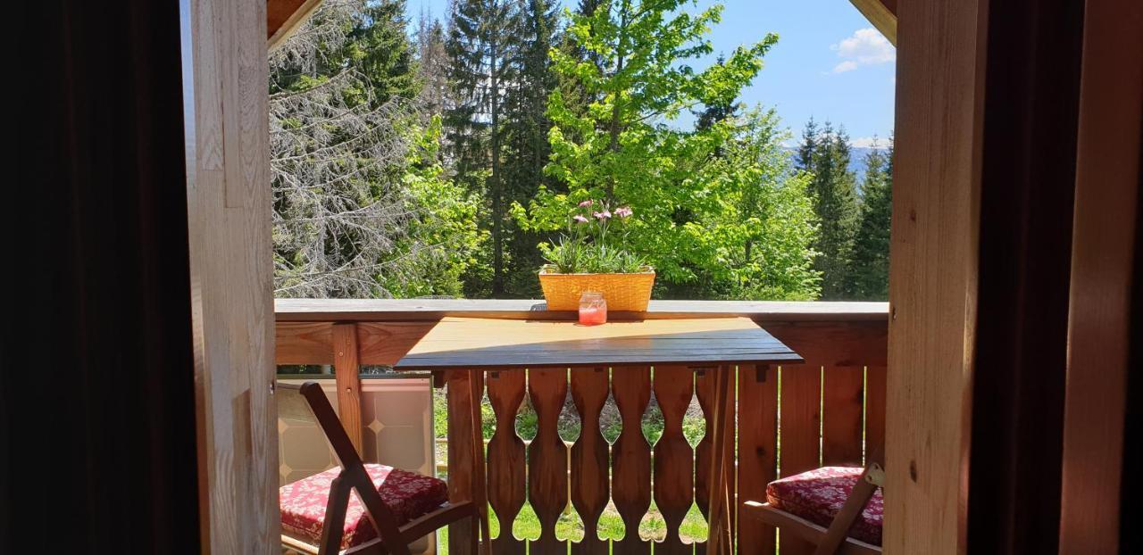 Mountain Eco Chalet Konjska Dolina On 1400 M Asl -Near Pokljuka Srednja Vas v Bohinju Kültér fotó