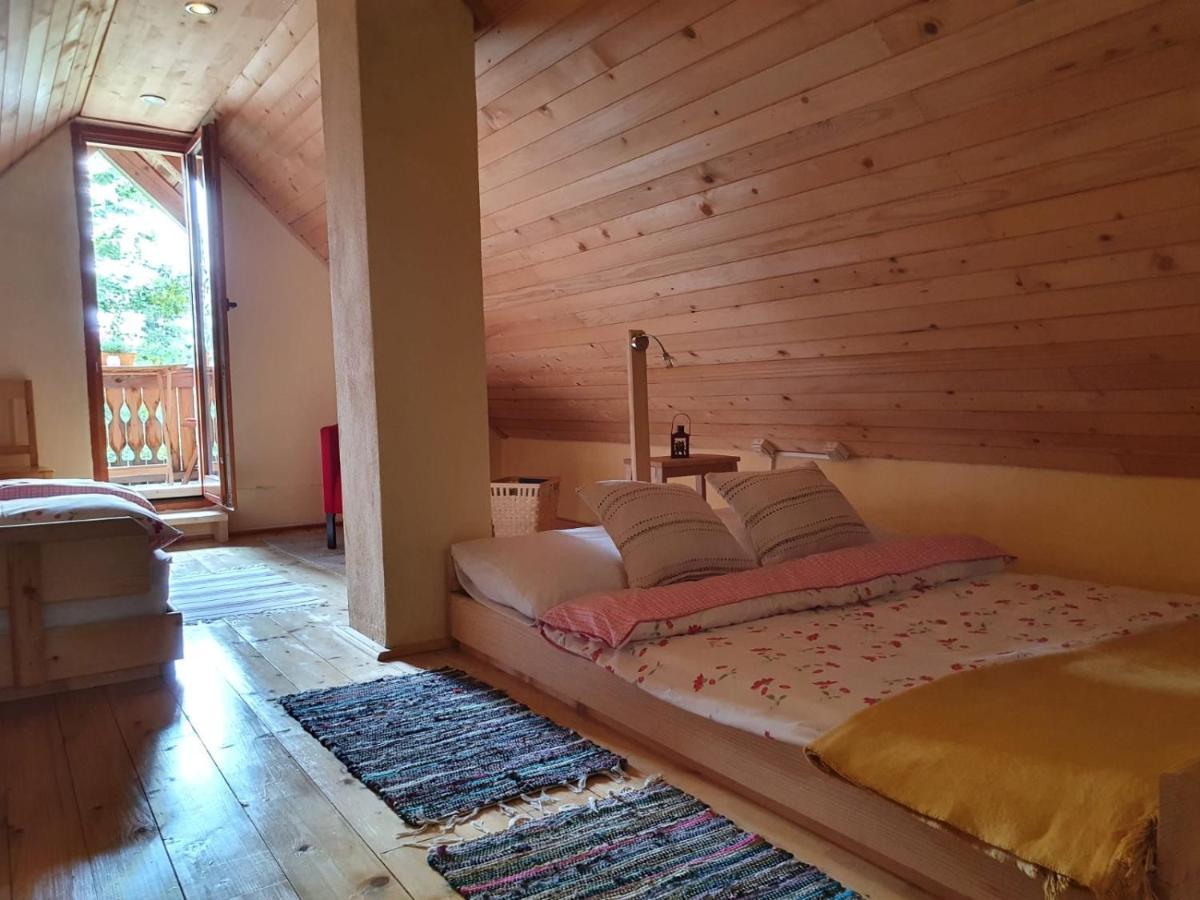 Mountain Eco Chalet Konjska Dolina On 1400 M Asl -Near Pokljuka Srednja Vas v Bohinju Kültér fotó