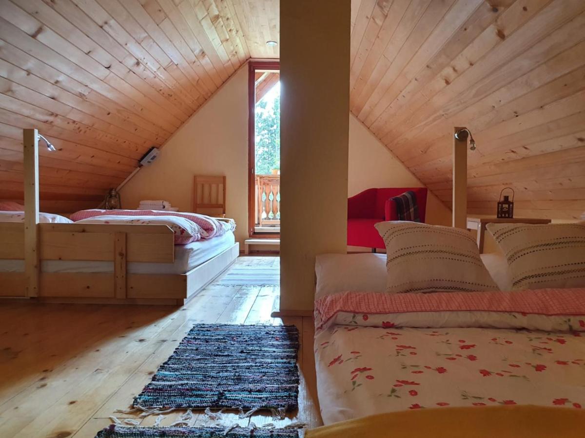 Mountain Eco Chalet Konjska Dolina On 1400 M Asl -Near Pokljuka Srednja Vas v Bohinju Kültér fotó